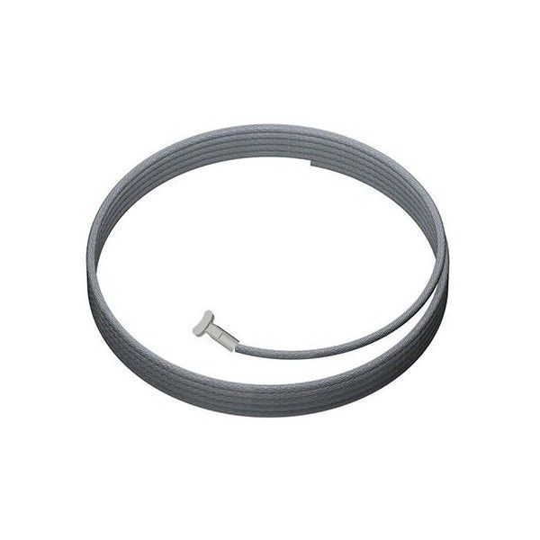 Solid steel wire slider - 2 mm (INSERT BY THE END) - hanging picture rails artiteq ARTI TEQ 2 - Cimaise Tableau