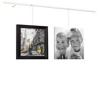Cimaise Classic rail "J" 20 kg ( taille au choix ) - fixation cimaise pour tableau ARTI TEQ 6 - Cimaise Tableau 