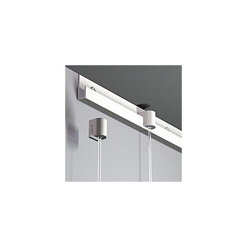 Cylindrical hook + Hexagonal perlon wires - picture rail fixing for artiteq painting ARTI TEQ 3 - Cimaise Tableau
