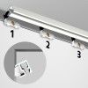 Cimaise contour rail ( Fixations incluses) ARTI TEQ 7 - Cimaise Tableau 