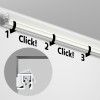 Cimaise contour rail ( Fixations incluses) ARTI TEQ 8 - Cimaise Tableau 