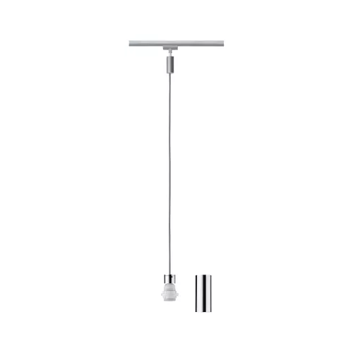 ,URail Suspension 2Easy E27 max. 20W gradable 230V Chrome mat,,,