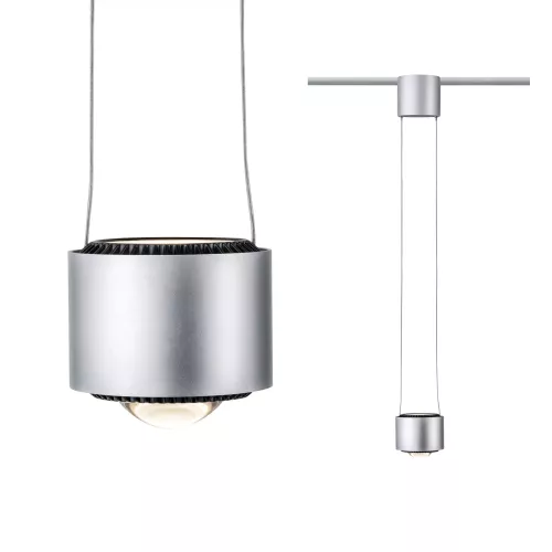 ,URail Suspension Aldan 820lm / 0lm 8,,5W / 4,,5W 2700K gradable 230V Chrome mat,,,