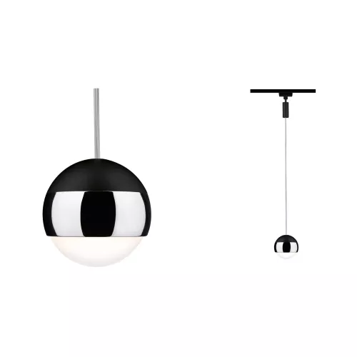 ,URail Suspension Capsule II 400lm 6,,3W 2700K gradable 230V Noir mat,,,