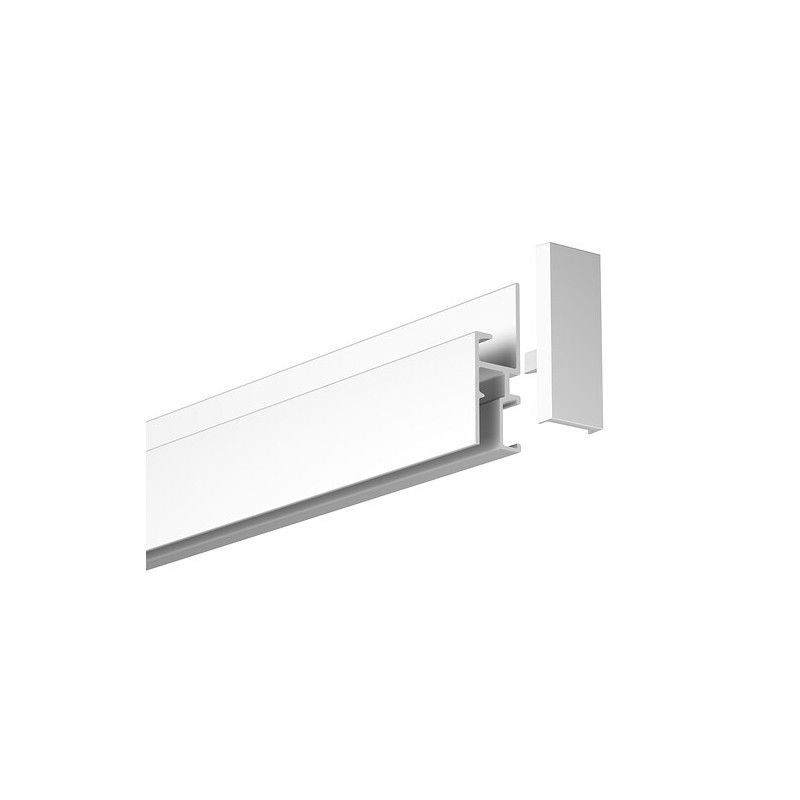 Newly riel para silla R30 profesional + clips de fijación - nuevo riel para colgar cuadros Newly 1 - Cimaise Tableau 