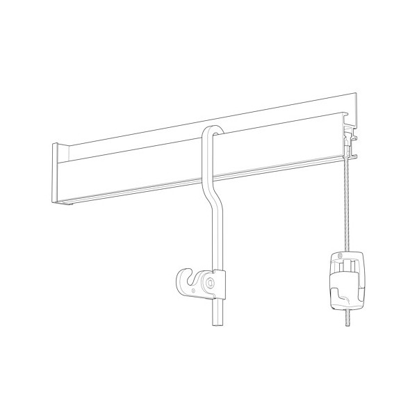 Newly Professional R30 picture rail + fixing clips - hanging picture rail newly Newly 6 - Cimaise Tableau 