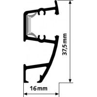 Cimaise combi pro light ( taille au choix ) ARTI TEQ 2 - Cimaise Tableau 