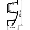 Combi pro light picture rail (size of your choice) ARTI TEQ 2 - Cimaise Tableau