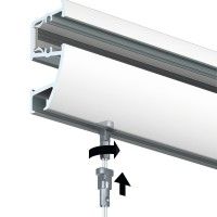 Cimaise combi pro light ( taille au choix ) ARTI TEQ 3 - Cimaise Tableau 