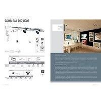 Cornice combinata Pro Light (dimensione a scelta) ARTI TEQ 6 - Cimaise Tableau 