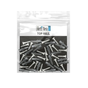 Set of 16 screws + 16 dowels (FOR TOP RAIL) ARTI TEQ 1 - Cimaise Tableau