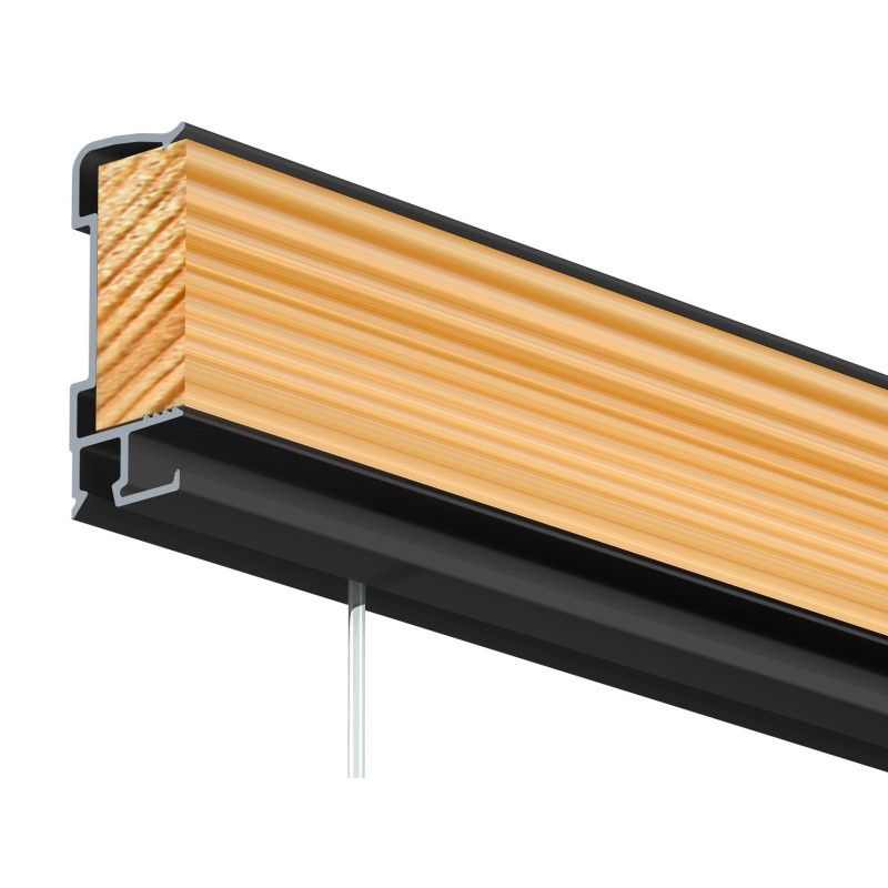 Guardasilla Art Strip para falso techo 300 cm ARTI TEQ 1 - Cimaise Tableau 