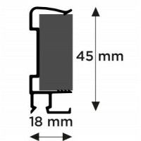 Cimaise Art Strip pour faux plafond 300 cm ARTI TEQ 2 - Cimaise Tableau