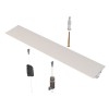 CIMAISE SHADOWLINE DRYWALL (FIXATION PLÂTRE) BLANC 13 MM 200 CM ARTI TEQ 4 - Cimaise Tableau