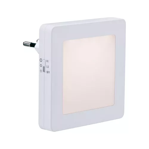 ,Veilleuse Esby avec capteur crépusculaire carré 3000K 0,,7lm,