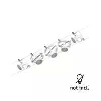 CorDuo Gimbal Cable System Basic Kit GU5, 3 max. 5x10W 230/12V Frosted White - système d'accrochage et décoration - détail 3
