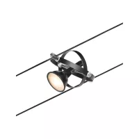 ,CorDuo Système sur câbles Cardan Spot individuel GU5,,3 max. 10W 12V Noir mat,,, - système d'accrochage et décoration - détail 3