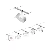 CorDuo Système sur câbles LED Circle Kit de base 5x180lm 5x5W 3000K 230/12V - système d'accrochage et décoration - détail 8