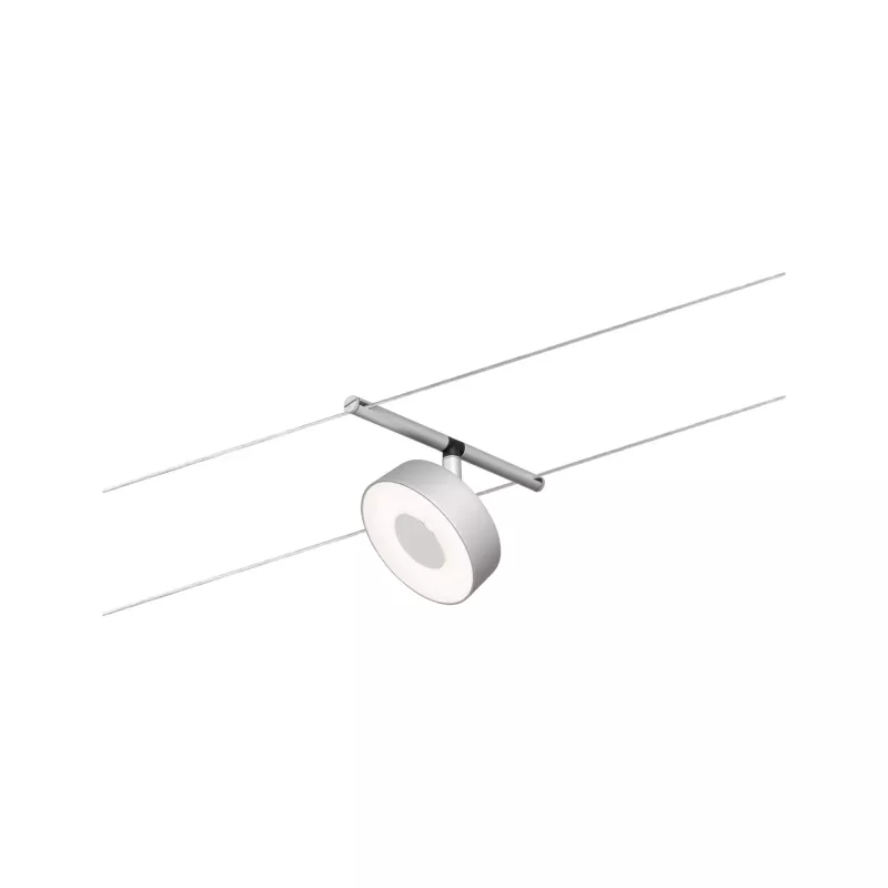 CorDuo LED Kreisspot-Kabelsystem, Einzeln 180 lm, 5 W, 3000 K, 12 V - système d'accrochage et décoration