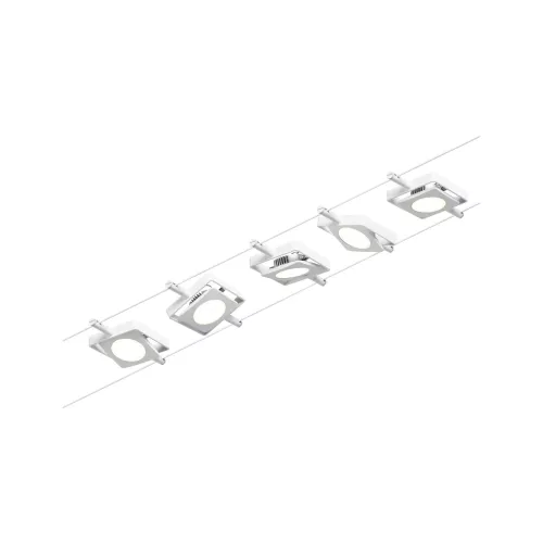 MacLED CorDuo LED Cable System Base Kit 5x250lm 5x4.5W 3000K 230/12V White