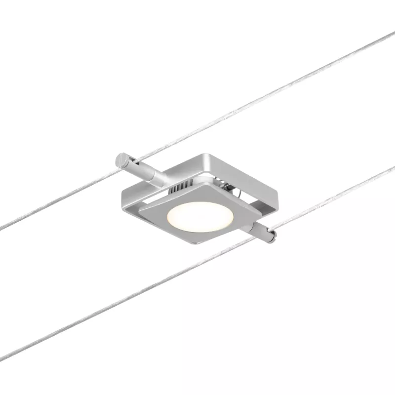MacLED CorDuo LED -Kabelsystem-Basisset 5x250lm 5x4,5W 3000K 230/12V Mattchrom