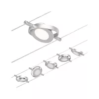 ,CorDuo Système sur câbles LED RoundMac Kit de base 5x200lm 5x4,,5W 3000K 230/12V Chrome mat,,, - système d'accrochage et décoration - détail 4