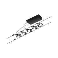 ,CorDuo Système sur câbles LED RoundMac Kit de base 5x200lm 5x4,,5W 3000K 230/12V Noir mat,,, - système d'accrochage et décoration - détail 2