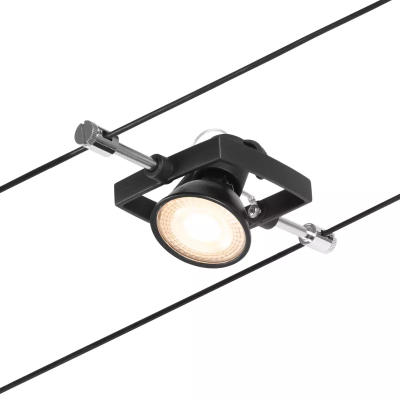 CorDuo System über Kabel Mac II Basic Kit GU5, 3 max. 5x10W 230/12V Mattschwarz