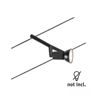 ,CorDuo Système sur câbles Salt Spot individuel GU5,,3 max. 10W 12V Noir mat,,, - système d'accrochage et décoration - détail 2