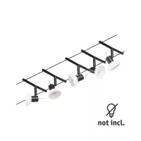 ,CorDuo Système sur câbles Sheela Kit de base GU5,,3 max. 5x10W 230/12V Noir mat,,, - système d'accrochage et décoration - détail 3