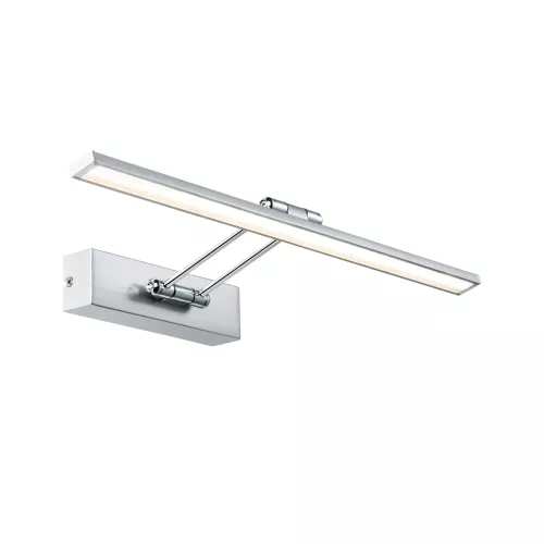 LED Bilderleuchte für Galerien, 2700 K, 580 lm, 230 V, 8 W, gebürstetes Nickel