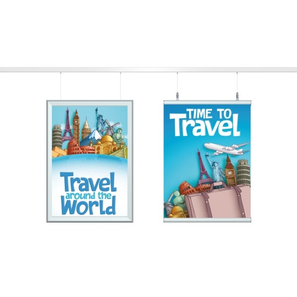 Cimaise Poster Snap (Set of 2 TOP/BOTTOM) ARTI TEQ 4 - Cimaise Tableau 
