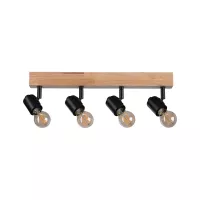 LED Strahler Arvid E27, max. 230 V, 4 x 20 W, dimmbar - système d'accrochage et décoration - détail 3
