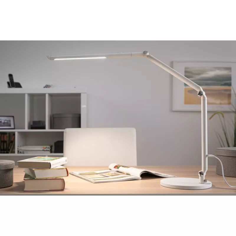 LED Schreibtischlampe mit 3-stufiger Dimmfunktion, FlexBar, weißem Schalter, 700 lm, 9,5 W PAULMANN 66 - Cimaise Tableau 