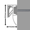 Cimise R50 Display Newly BLANC Newly 6 - Cimaise Tableau