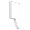 Newly R50 embout blanc gauche et droite Newly 2 - Cimaise Tableau 