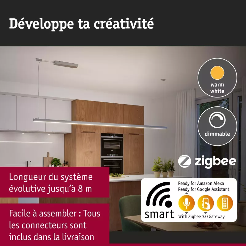 Fuente de alimentación Linion Power Box Zigbee 230/24V máx. 144W PAULMANN 16 - Cimaise Tableau 