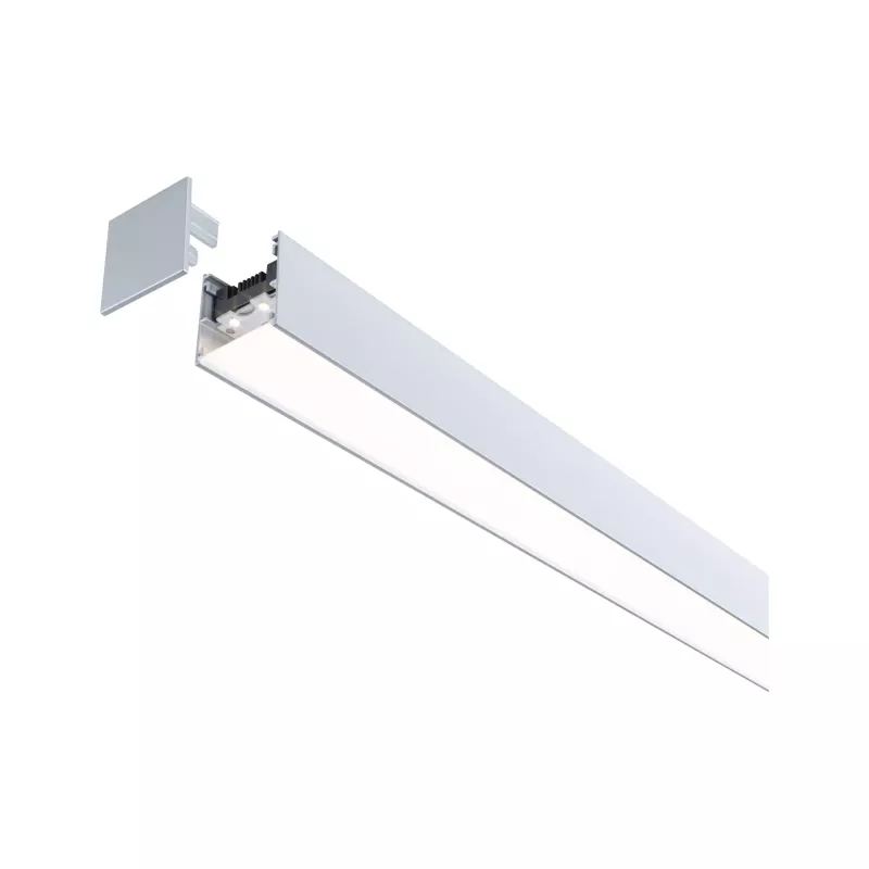 Linion Alimentation électrique Power Channel 230/24V 17W Chrome mat 1m