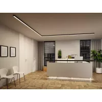 Linion Power Channel 230/24V 17W Schwarzes Netzteil, 1m Signal - système d'accrochage et décoration - détail 20