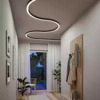 ,Linion Canal lumineux 0,,5m 24V 8,,5W 3000K Noir signal, - système d'accrochage et décoration - détail 16