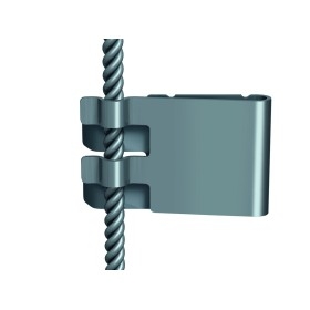 E-clip for steel wire ARTI TEQ 2 - Cimaise Tableau