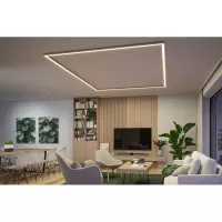 Linion Light channel 1m 24V 17W 3000K - système d'accrochage et décoration - détail 14