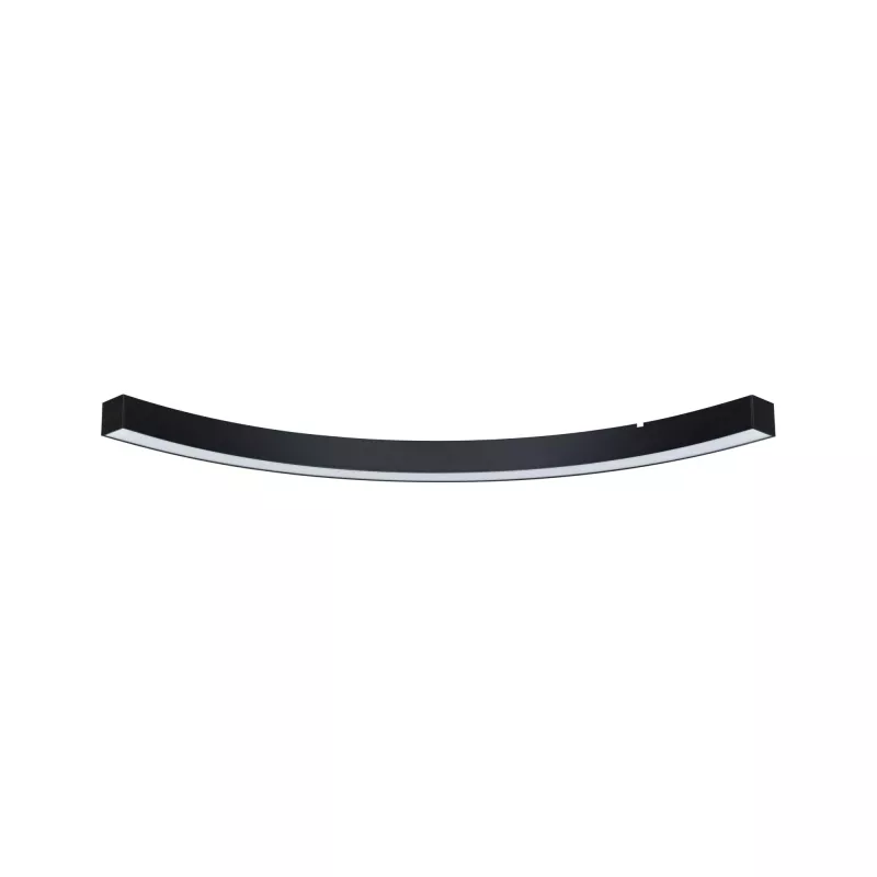 Linion Canal lumineux 90 ° 24V 13W 3000K Noir signal