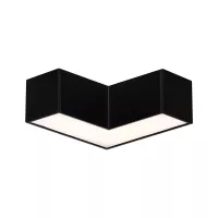 Luz de canal Linion de 90°, 24 V, 3,5 W, 3000 K, color negro. - système d'accrochage et décoration - détail 1