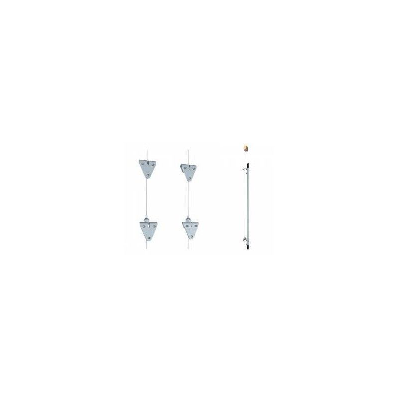 Set Accrochage Tableau Blanc ARTI TEQ 2 - Cimaise Tableau 
