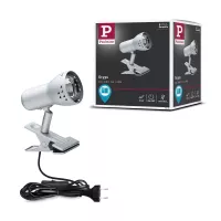 Spot à pince Gryps Acier brossé 230V E14 - système d'accrochage et décoration - détail 5