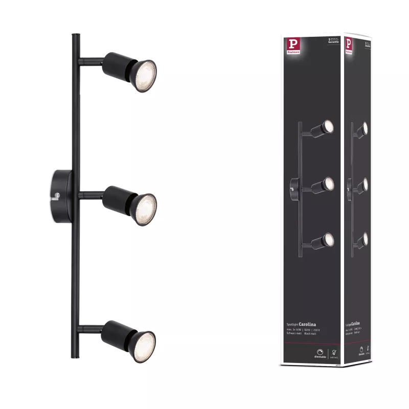 Spotlight Carolina GU10 230V max. 3x10W dimmbar