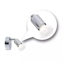 Spotlight Carolina IP44 GU10 230V max. 10W gradable - système d'accrochage et décoration - détail 5