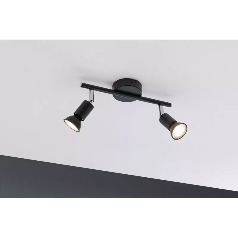 ,Spotlight Carolina IP44 GU10 230V max. 2x10W gradable Anthracite,,, PAULMANN 9 - Cimaise Tableau 