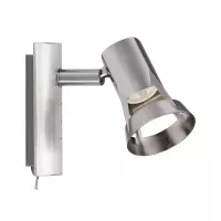Spotlight Teja GU10 230V max. 10W gradable Nickel - système d'accrochage et décoration - détail 1
